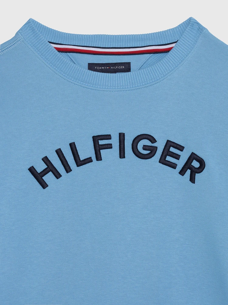 Sudadera con logo contrastante de niño Tommy Hilfiger