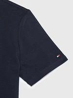 Playera con logo contrastante de niño Tommy Hilfiger