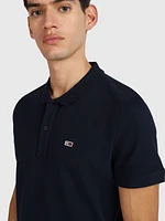 Polo con logo bordado de hombre