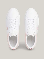 Tenis deportivos de piel con plataforma mujer Tommy Hilfiger