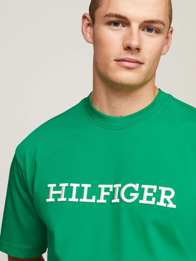 Playera con monotipo Hilfiger de hombre