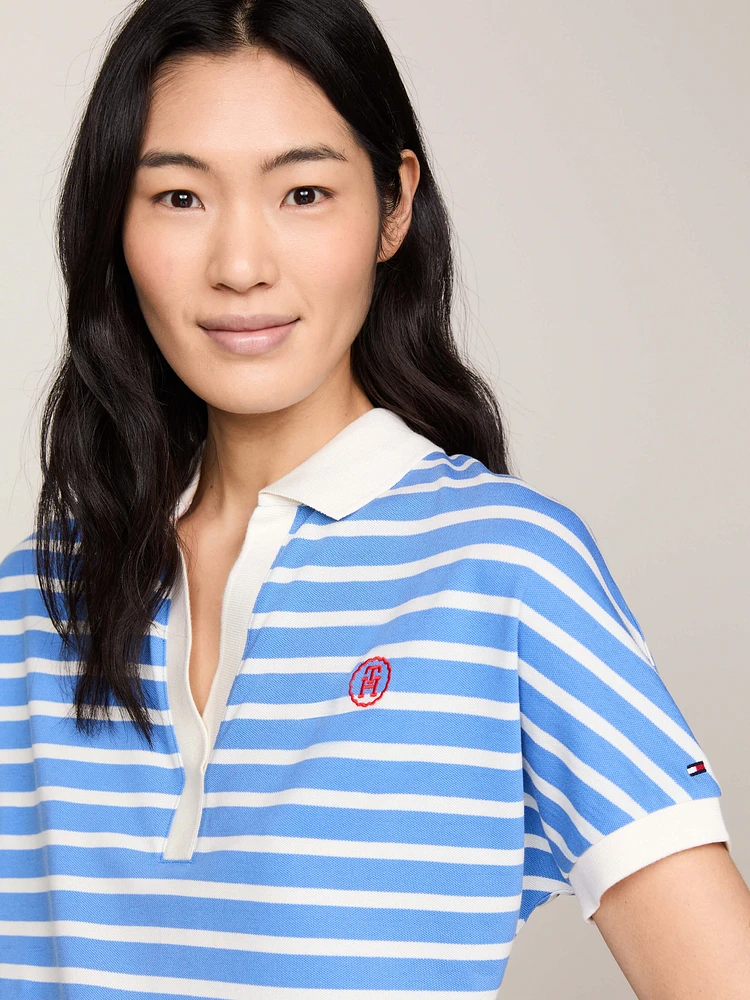 Polo con franjas de mujer Tommy Hilfiger