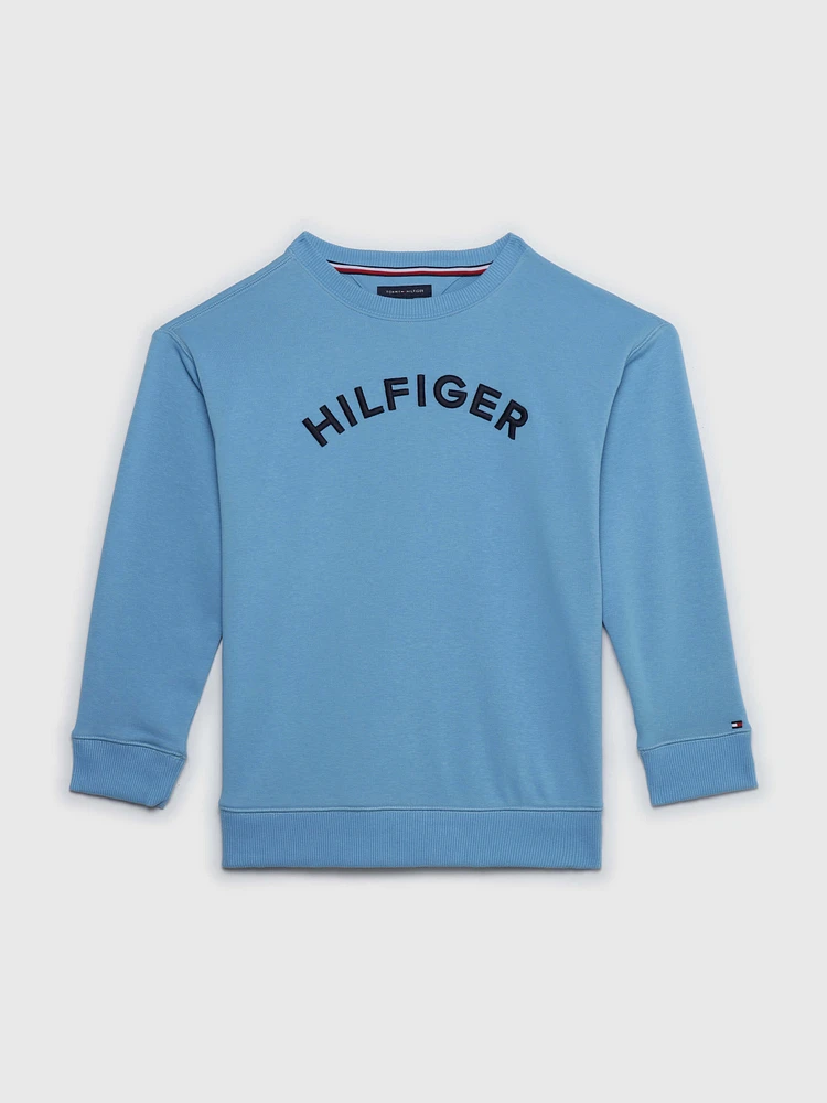 Sudadera con logo contrastante de niño Tommy Hilfiger