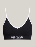 Sujetador triangular con monotipo Hilfiger de mujer Tommy