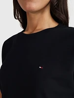 Playera con franjas en manga de mujer Tommy Hilfiger