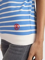 Polo con franjas de mujer Tommy Hilfiger