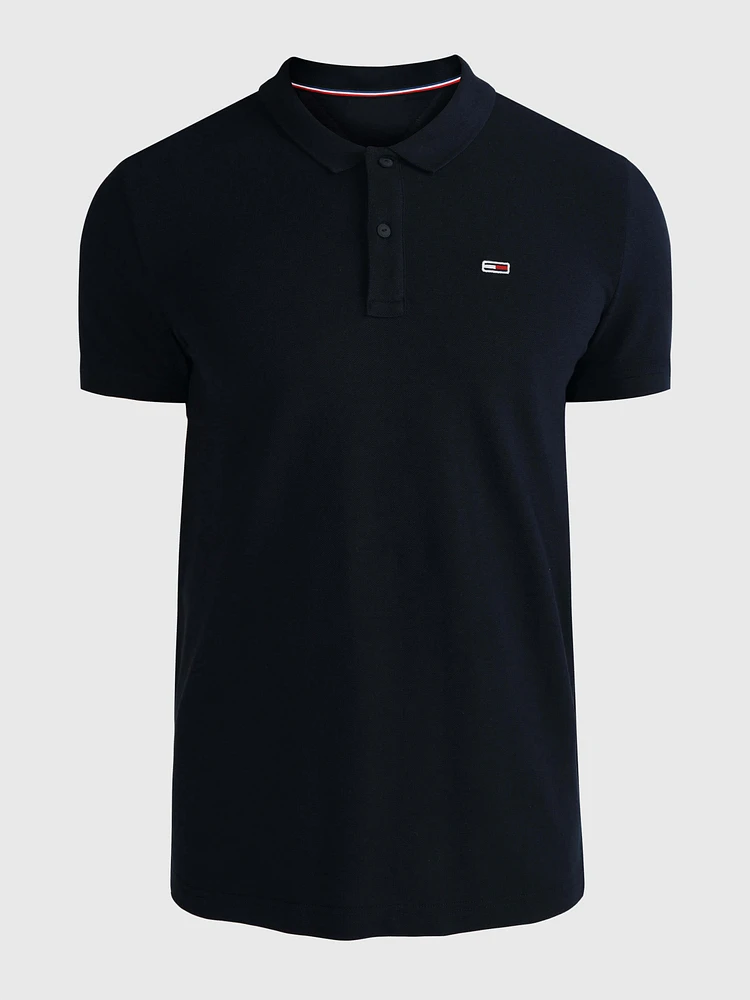 Polo con logo bordado de hombre