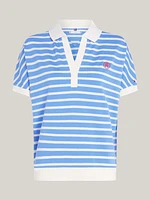 Polo con franjas de mujer Tommy Hilfiger