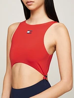 Traje de baño completo una pieza con logo mujer Tommy Hilfiger