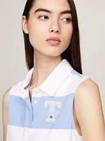 Polo sin manga corte slim de mujer Tommy Jeans