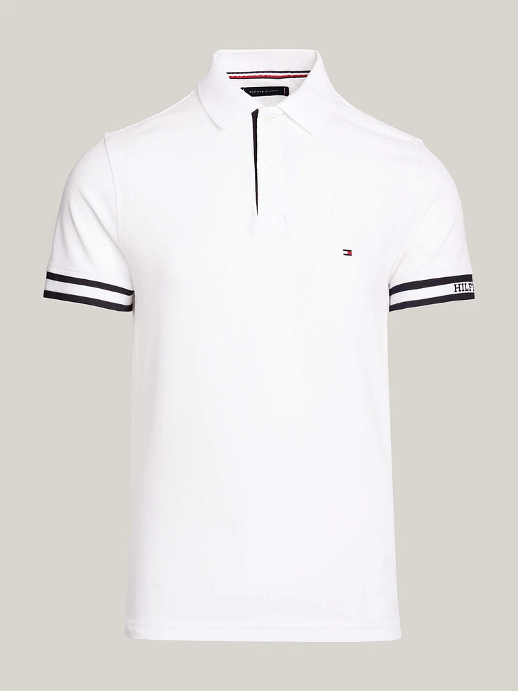 Polo elástico de corte slim hombre Tommy Hilfiger