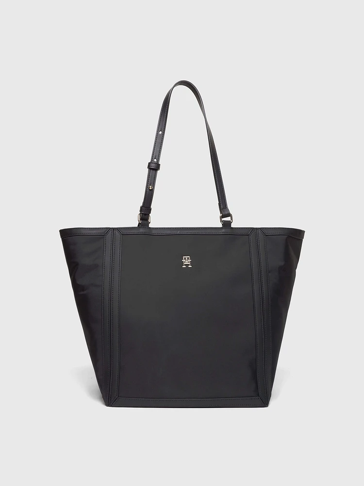 Bolso tote Essential pequeño con monograma TH de mujer Tommy Hilfiger