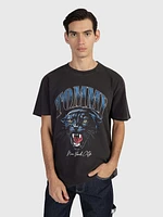 Playera universitaria con diseño de pantera hombre Tommy Jeans