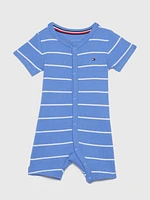 Mono de rayas con textura acanalada niños unisex Tommy Hilfiger