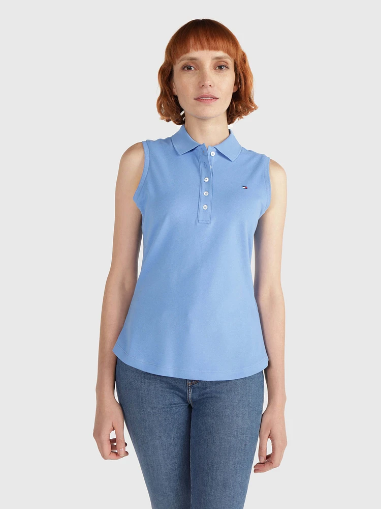 Polo 1985 Collection de corte slim sin mangas mujer Tommy Hilfiger