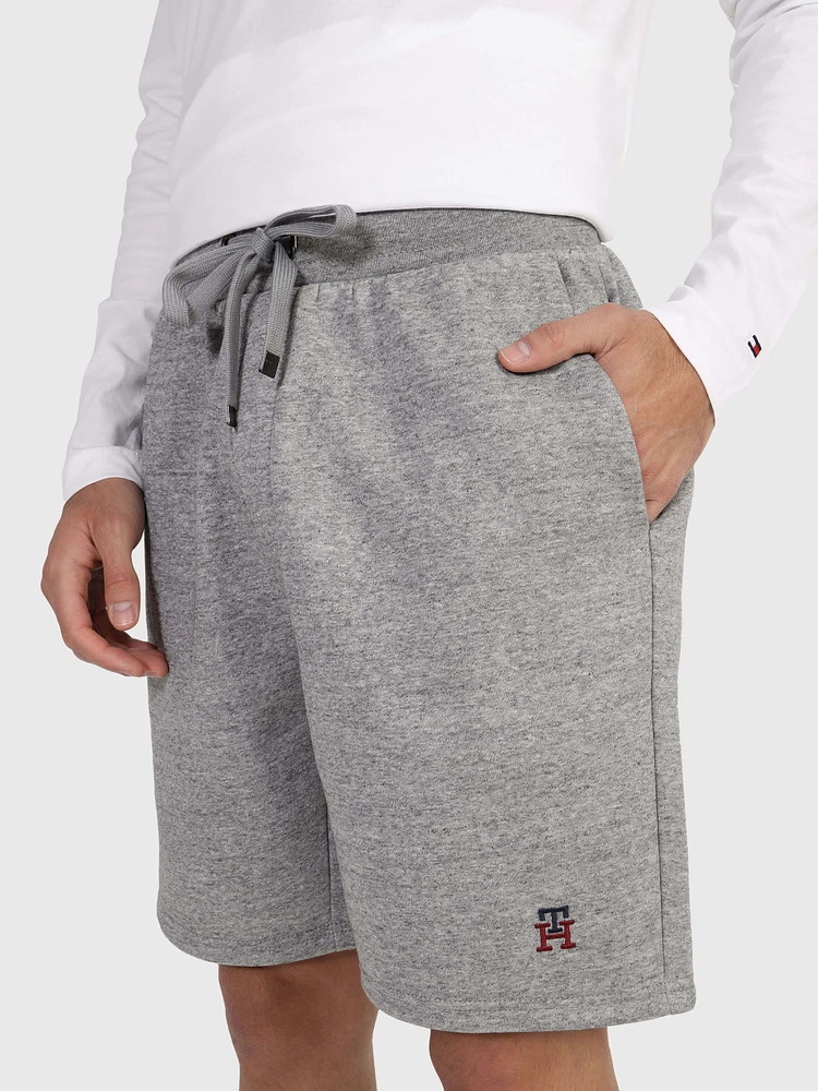 Short Tommy Hilfiger con monograma bordado de hombre