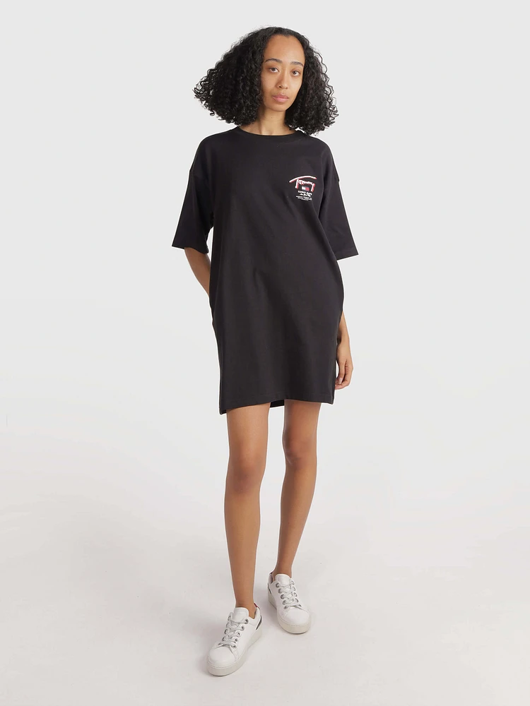 Vestido con logo estampado de mujer Tommy Jeans