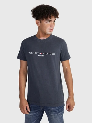 Playera Tommy Hilfiger con logo bordado de hombre