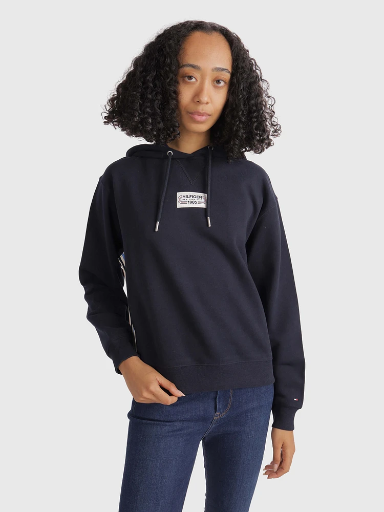 Sudadera con franjas laterales de mujer Tommy Hilfiger