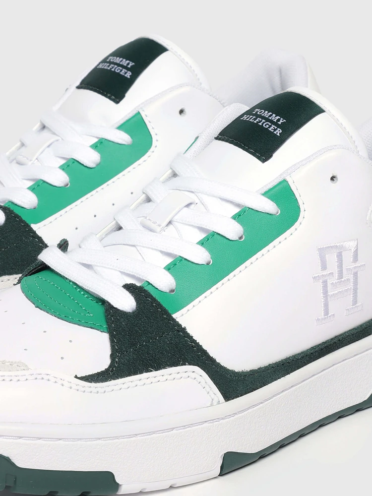 Tenis de baloncesto con suela dentada hombre Tommy Hilfiger