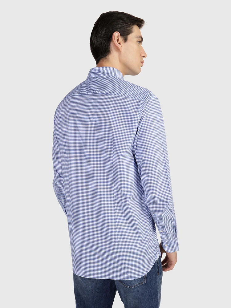 Camisa TH Flex de cuadros Vichy texturizados hombre Tommy Hilfiger