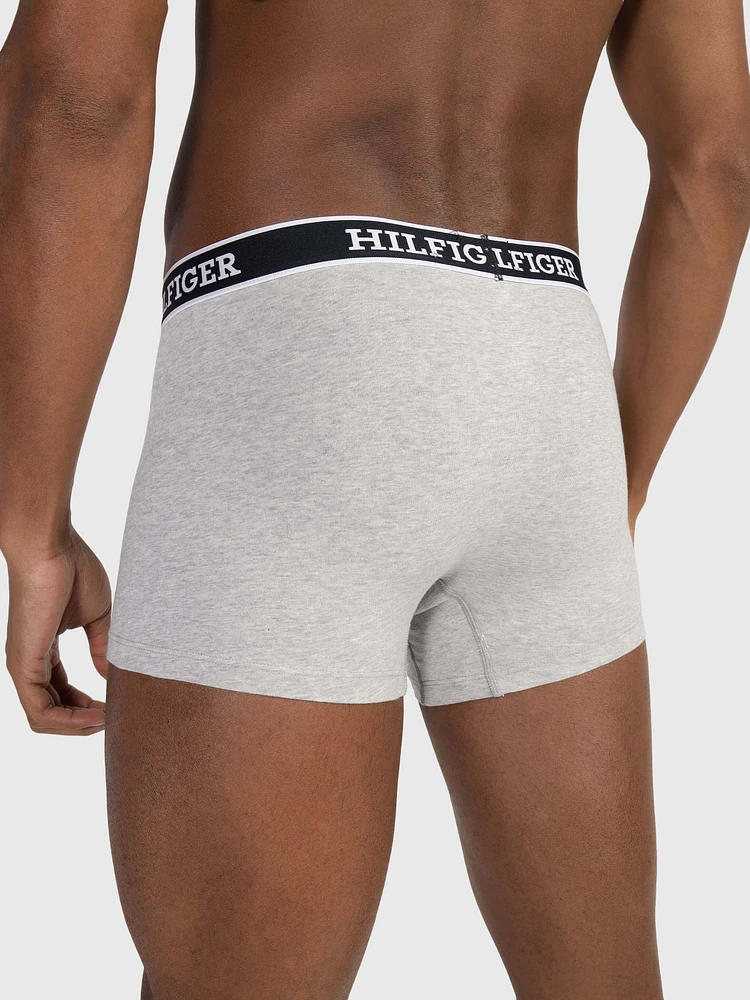 Pack de 3 Boxers Trunk con monotipo hombre Tommy Hilfiger