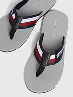 Sandalias con logo del monotipo y cinta de hombre Tommy Hilfiger