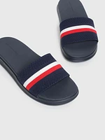 Sandalias de malla con cinta distintiva hombre Tommy Hilfiger