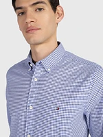 Camisa TH Flex de cuadros Vichy texturizados hombre Tommy Hilfiger