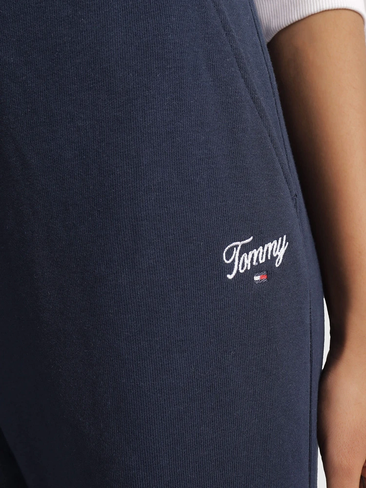 Pants con logo bordado de mujer Tommy Jeans