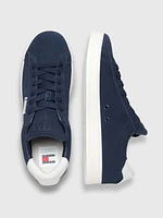 Tenis Tommy Jeans con acabado gamuza de hombre