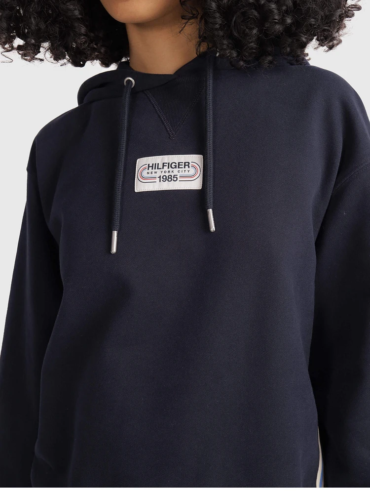 Sudadera con franjas laterales de mujer Tommy Hilfiger