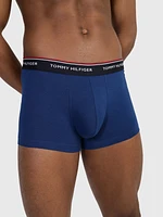 Pack de 3 bóxers trunk algodón elástico hombre Tommy Hilfiger