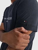 Playera Tommy Hilfiger con logo bordado de hombre