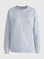 Sudadera con firma bordada de mujer Tommy Hilfiger