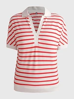 Polo con rayas de mujer Tommy Hilfiger