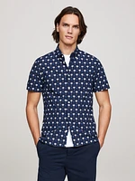 Camisa con estampado de palmeras hombre Tommy Hilfiger