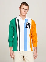 Polo de rugby con rayas mixtas hombre Tommy Hilfiger