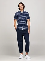 Camisa con estampado de palmeras hombre Tommy Hilfiger