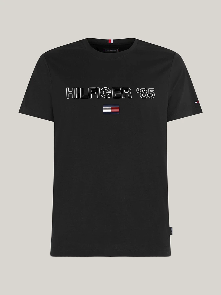 Playera con logo TH 1985 de hombre Tommy Hilfiger