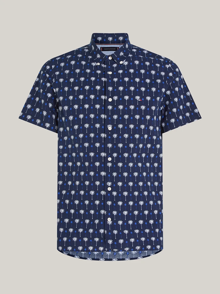 Camisa con estampado de palmeras hombre Tommy Hilfiger