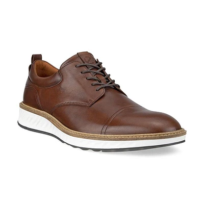 Men's St. 1 Hybrid Captoe Oxford Cognac