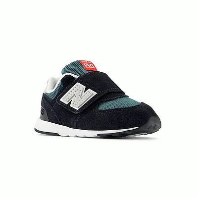 Kid's Toddler 574 Hook & Loop Black/Marsh Green