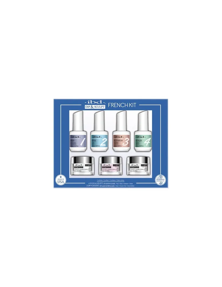 ibd Dip & Sculpt French Kit 7 pc