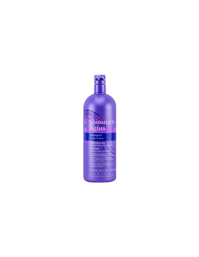 Clairol Shimmer Lights Shampoo Blonde & Silver - 931ml