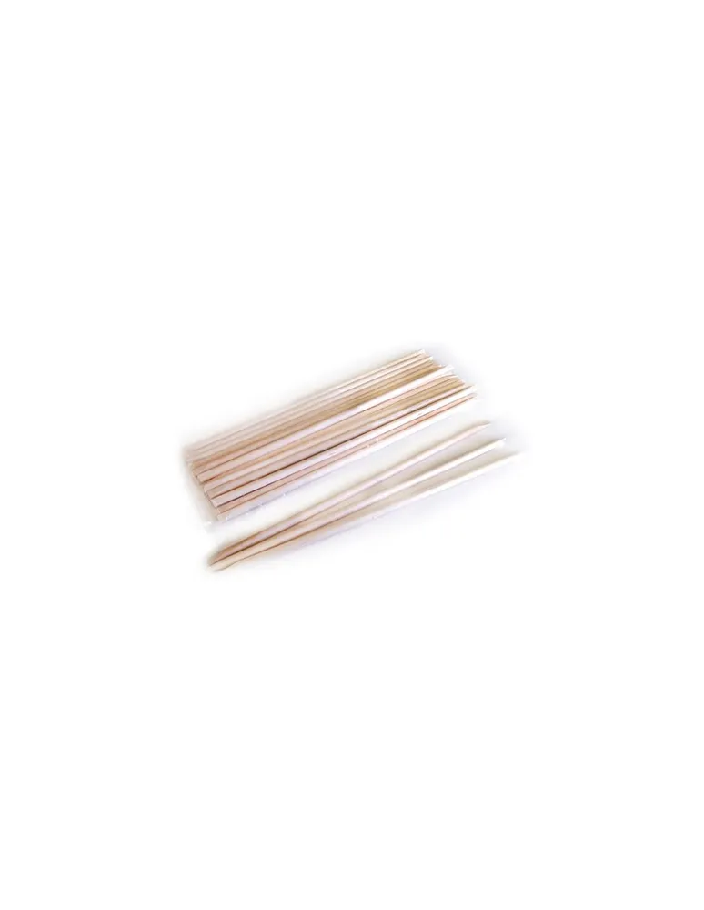 Silkline Birchwood Sticks Beveled Tips 7" (17.5 cm) - 144/Bag