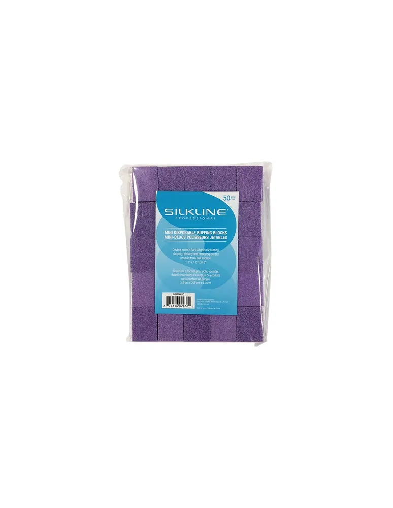 Silkline Mini Buffing Blocks Purple