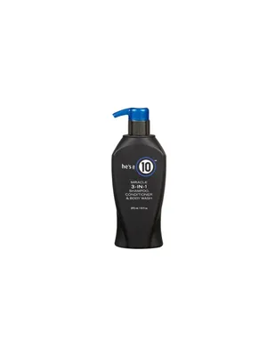 He's a 10 Mens 3-in-1 Daily Shampoo, Conditioner & Body Wash - 295ml