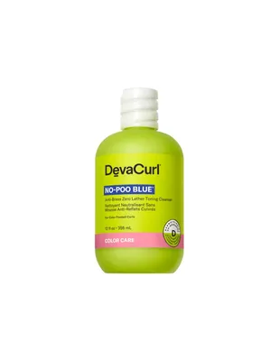 DevaCurl No-Poo Blue Anti-Brass Toning Cleanser - 355ml