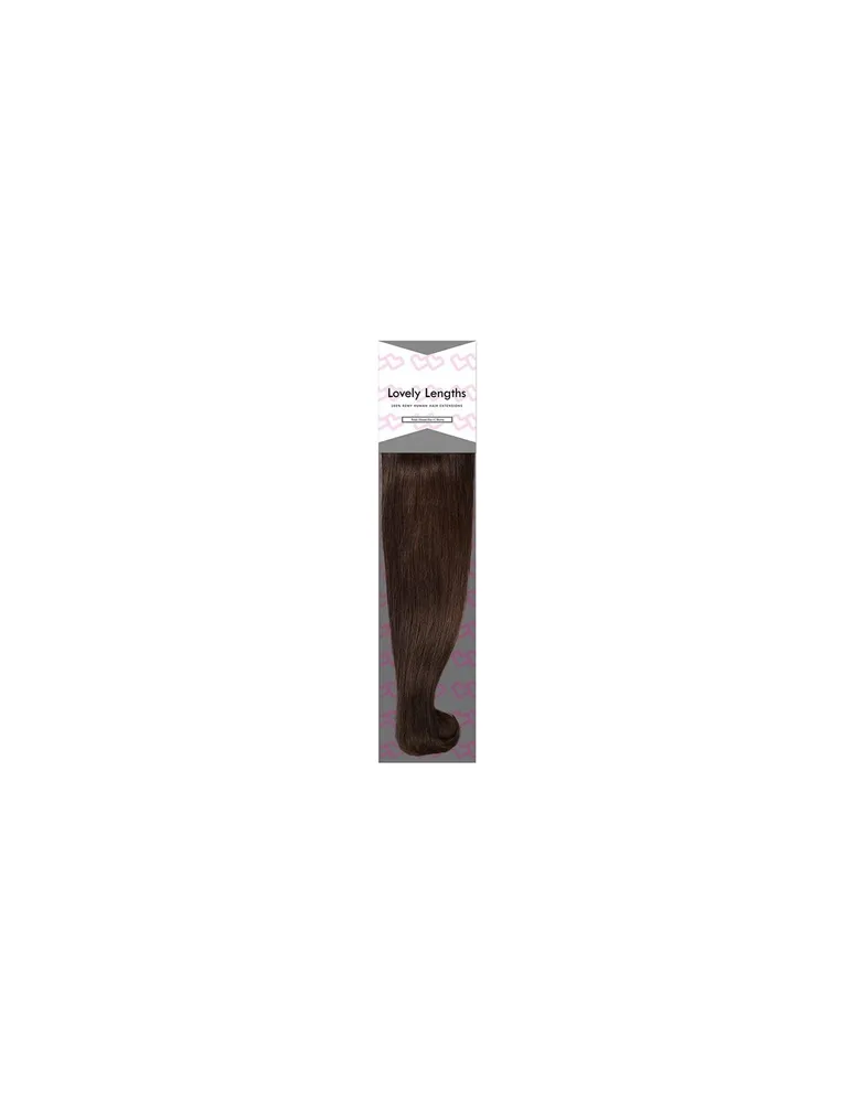 Lovely Lengths Clip-In Extensions Inch 2 Dark Brown